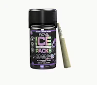 ROVE Blueberry Kush Ice Packs Rosin, Diamond, Hash Infused 5pk