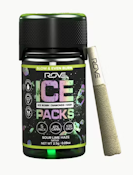 ROVE Sour Lime Haze Ice Packs Rosin Diamond hash infused 5pk
