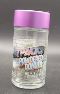Jetpacks - JetPacks - Powdered Donuts - Frosted Moonrocks - Skyline Silver Haze - 3.5g
