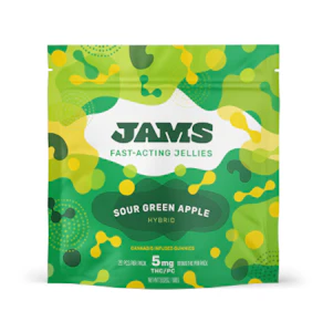 JAMS - JAMS Fast Acting Jellies Sour Green Apple (H) 01118