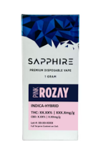 Sapphire - Pink Rozay - 1G AIO Disposable