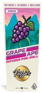 FUZZIES - Grape Ape Delights Infused Preroll (1g)