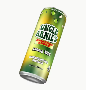 Uncle Arnie's - Uncle Arnie's Beverage 12oz Smacking Apple 100mg