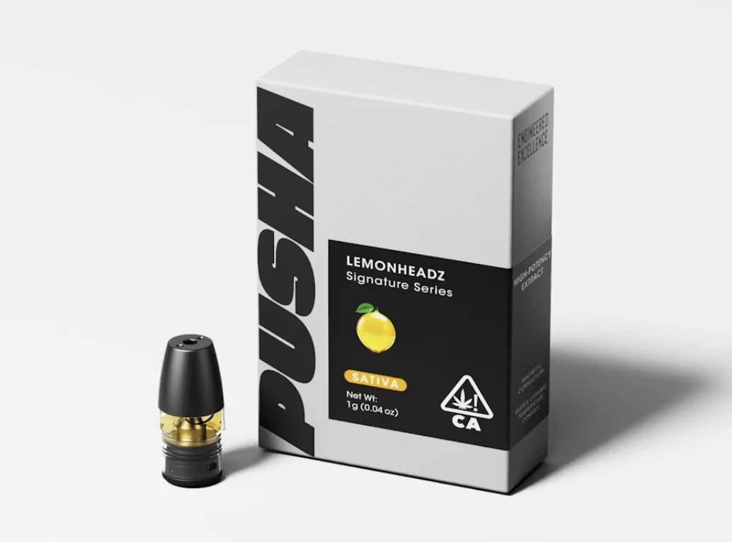 PUSHA - Pusha |Lemon Headz | Signature Pods | 1.0g Main Image