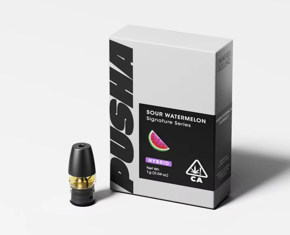 PUSHA - Pusha | Sour Watermelon | Signature Pods | 1.0g Main Image