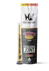 WEST COAST CURE - West Coast Cure - Preroll - Strawberry Banana - 1G
