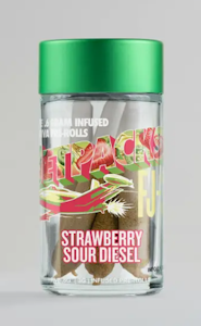 Jetpacks - JetPacks - FJ-3 - Strawberry Sour Diesel - Kief Infused - .6g Preroll - 5pk