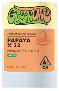 Papaya X 33 - Flower - 1.8g