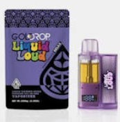 GoldDrop Liquid Diamond AIO 1.5g - Blueberry Purp 66%