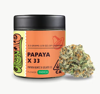 Greenline - Greenline 3.5G Papaya x 33 Indoor Flower