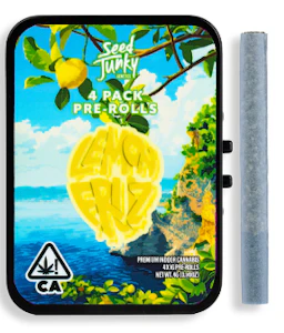 SEED JUNKY - Seed Junky - Lemon Fruz - Prerolls - 4pk - 4g