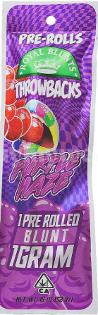 Royal Blunts - Royal Blunts Throwbacks x Purple Haze - Blunt - 1g Main Image