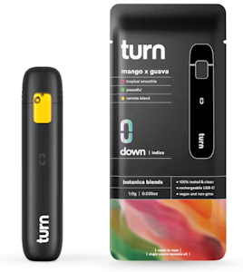 TURN - Mango X Guava - 1G Botanica Blend AIO Disposable