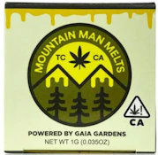 MOUNTAIN MAN MELTS - AIO - Zoap - Live Rosin - .5G