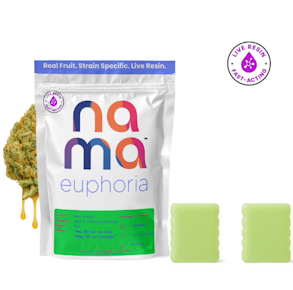 NAMA | Euphoria Live Resin Triple Berry Gummies | GMO Cookies | 2pk/100mg