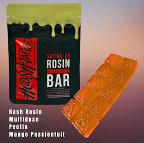 Hashtag OG | Hash Rosin Gummy Bar | Mango Passionfruit | 100mg