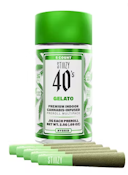 STIIIZY - Gelato - 40'S Live Resin Infused - Preroll - 5pk