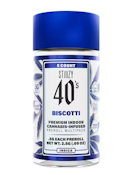 STIIIZY - Biscotti - 40's Live Resin Infused - Preroll - 5pk