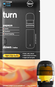 TURN - Papaya - 1G Live Resin Pod