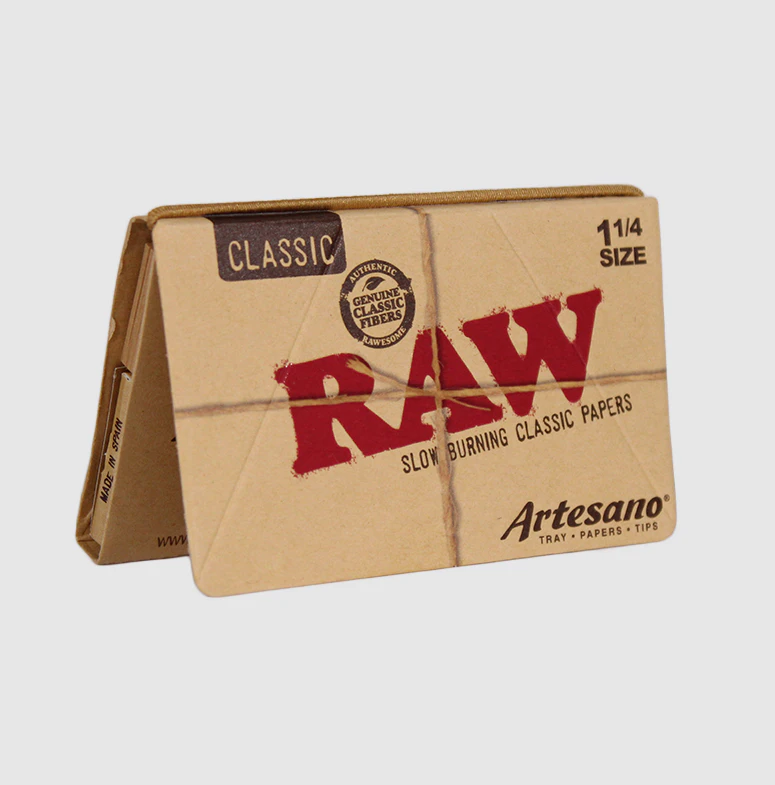 Raw - Raw - King Size Classic Artesano Rolling Papers w/ Tips Main Image