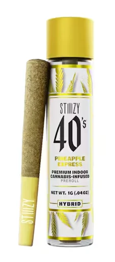 STIIIZY - STIIIZY - Pineaopple Express - 40's Live Resin Infused - 1g - Preroll Main Image