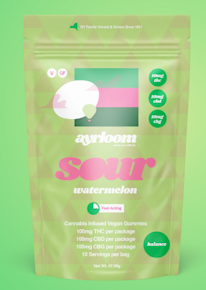 Ayrloom | Edibles - Gummies | Sour Watermelon | 100mg 10Pk