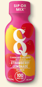 CQ Drinks - CQ - Strawberry Lemonade - 100mg Shot - (Hybrid)