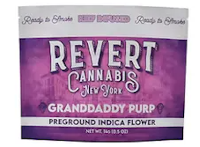 Revert - Revert | Flower | Granddaddy Purp| Kief Ground 14G
