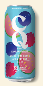 CQ Drinks - CQ - Wildberry Guava - Agua Fresca - 100mg - (Indica)