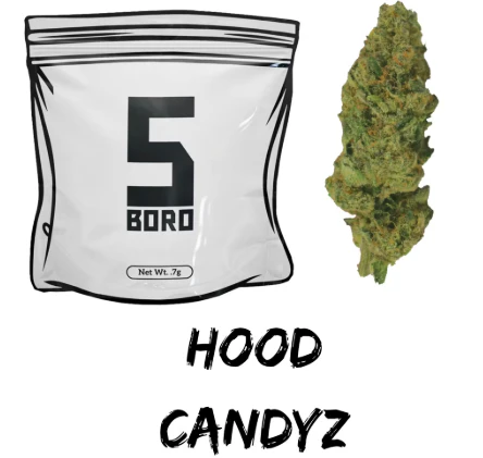 5Boro Cannabis - 5 Boro | Flower - Hood Candyz | Dime - 0.7g Main Image