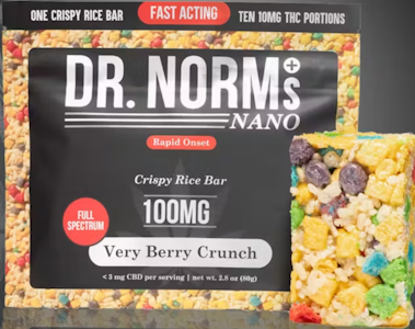 DR. NORM'S - [Dr. Norm's] RKT - 100mg - Very Berry Crunch (H)