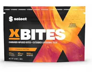 Select - Select - Orange Matter X Bites - 100mg - Edible