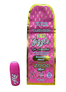 ZIZZLE - Zizzle | Vape | Passion Fruit | AIO Live Rosin .3G