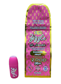 Zizzle | Vape | Strawberry Cannoli | AIO Live Rosin .3G