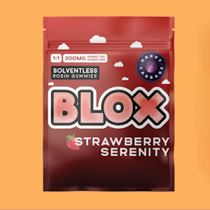 Happy Cabbage Farms - Happy Cabbage | BLOX Gummy 1:1 THC:CBD | Strawberry Serenity
