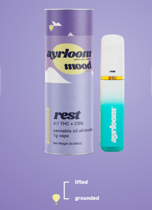AYRLOOM - Ayrloom- Rest 1g Disposable Vape- 4:1 THC+CBN