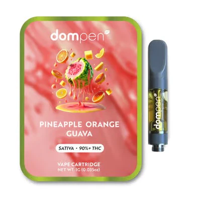 Dom Pen - Pineapple Orange Guava(S) 93% THC | Dompen | 1g Cart Main Image