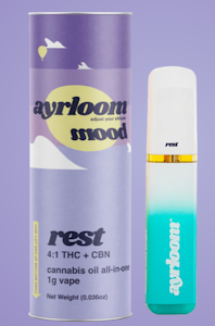 AYRLOOM - Rest 4:1 CBN:THC - 1G All-In-One Vape