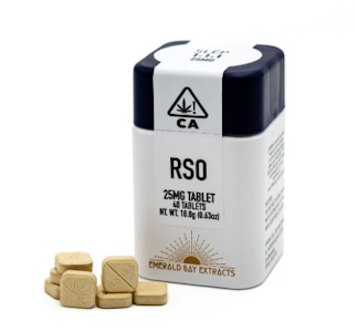 EMERALD BAY EXTRACTS - Emerald Bay Extracts - SLEP 1:1:1 - RSO Tablets - 40ct - 1000mg