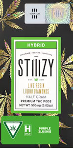 Stiiizy - Purple Zlushie - 0.5G Liquid Diamond Pod