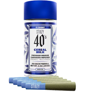 Stiiizy - Cereal Milk - 5PK Infused Prerolls