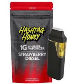 Hashtag Honey | Vape | Strawberry Diesel | 1G AIO |