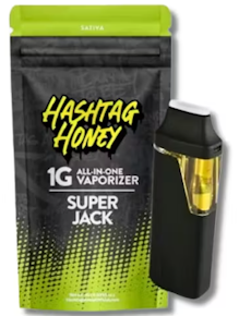 Hashtag Honey | Vape | Super Jack | 1G AIO |