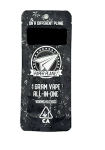 Paper Planes - Gush Mints - Live Resin - Disposable - 1g