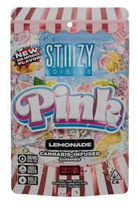 STIIIZY - Stiiizy - Edibles - Nano Enhanced - Sativa - Pink Lemonade - 10pk - Gummies - (100mg)
