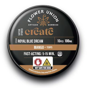 Flower Union - Edible | Flower Union | Create - Mango | 10 pk/100mg
