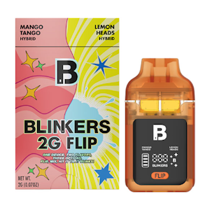 Blinkers - Mango Tango H/Lemon Heads S - 2g Dual Chamber Disposable (Blinkers Flip)