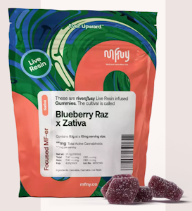 MFNY - MFNY - Blueberry Raz x Zativa - 10 pk Live Resin Gummies