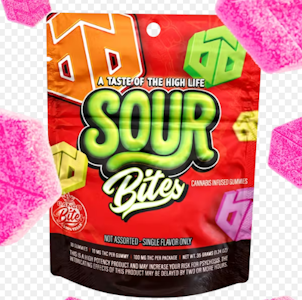 Bango Bites - Edibles | Sour Bites | Sour Berry  | 10pk | 100mg