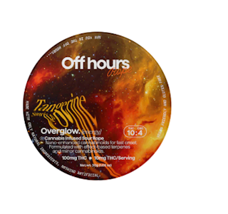 OFF HOURS - Off Hours | Edible | Overglow(Energy) - Tangerine Sunrise | 100mg